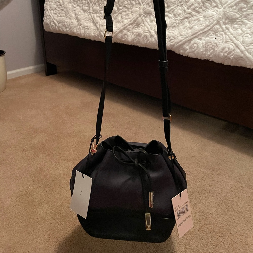 NEW Ivanka Trump, Small Cross Body Bag; Black